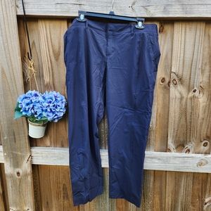 NWT Kirkland size 10 travel pant 27" long- blue
